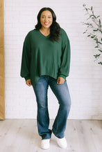 Load image into Gallery viewer, Good Things Are Coming V-Neck Top in Green
