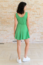 Load image into Gallery viewer, Gorgeous in Green Sleeveless Skort Dress
