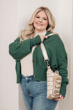 Load image into Gallery viewer, Gotcha Girl Puffer Tumbler Tote in Gold
