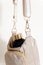 Load image into Gallery viewer, Gotcha Girl Puffer Tumbler Tote in Gold
