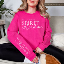 Load image into Gallery viewer, Spirit Lead Me Graphic Sweatshirt (multiple color options)
