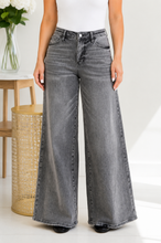 Load image into Gallery viewer, JUDY BLUE Grey Skies Palazoo Jeans
