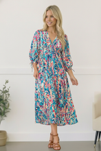 Load image into Gallery viewer, Pop of Paradise Turquoise Dress
