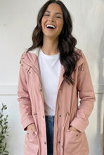 Load image into Gallery viewer, Blush &amp; Go Utility Lined Snap Close Jacket

