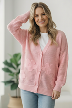 Load image into Gallery viewer, The Pink Daydream Netted Cardigan
