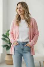 Load image into Gallery viewer, The Pink Daydream Netted Cardigan
