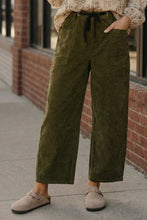 Load image into Gallery viewer, Stealth Mode Olive Drawstring Pants
