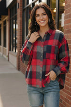 Load image into Gallery viewer, Lumberjack Love Flannel Button Down
