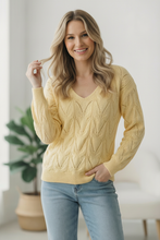 Load image into Gallery viewer, I'll Meet You at the Tennis Match Patterned Sweater
