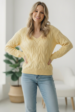 Load image into Gallery viewer, I'll Meet You at the Tennis Match Patterned Sweater
