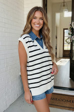 Load image into Gallery viewer, With an Ocean View Sweater Vest
