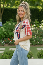 Load image into Gallery viewer, Stars and Stripes Forever Graphic Tee
