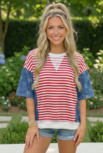 Load image into Gallery viewer, Stars Stripes and So Much Style Top
