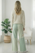 Load image into Gallery viewer, Sage Blossom Lounge Pants
