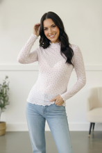 Load image into Gallery viewer, Sweetheart Whisper Mesh Top
