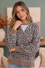 Load image into Gallery viewer, Wild At Heart Leopard Print Sweatshirt
