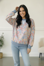 Load image into Gallery viewer, Meadow Breeze Floral Pullover
