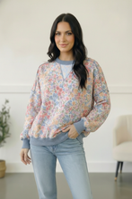 Load image into Gallery viewer, Meadow Breeze Floral Pullover
