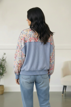 Load image into Gallery viewer, Meadow Breeze Floral Pullover
