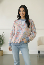 Load image into Gallery viewer, Meadow Breeze Floral Pullover
