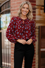 Load image into Gallery viewer, Cranberry Bloom Blouse

