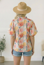 Load image into Gallery viewer, Singing in Spring Floral Top
