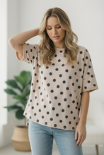 Load image into Gallery viewer, Play Date in Paris Polka Dot Tee
