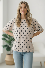 Load image into Gallery viewer, Play Date in Paris Polka Dot Tee
