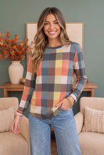 Load image into Gallery viewer, Check Those Boxes Long Sleeve Top
