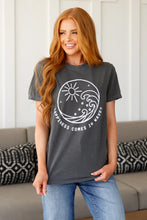 Load image into Gallery viewer, Happiness Comes in Waves Tee

