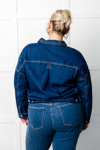 Load image into Gallery viewer, Have We Met Oversized Denim Jacket
