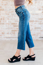 Load image into Gallery viewer, Hayes High Rise Wide Leg Crop Jeans by Judy Blue
