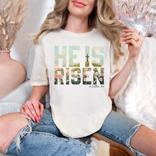 Load image into Gallery viewer, He Is Risen Floral Graphic T-Shirt
