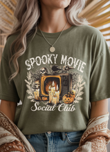 Load image into Gallery viewer, Spooky Movie Social Club Graphic Tee (multiple color options)
