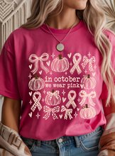 Load image into Gallery viewer, Wear Pink Graphic Tee &amp; Sweatshirt (multiple color options)
