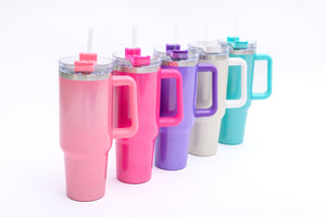 Insulated Shimmer Tumbler (multiple color options)