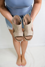 Load image into Gallery viewer, Freddie Wedges in Taupe by Corkys
