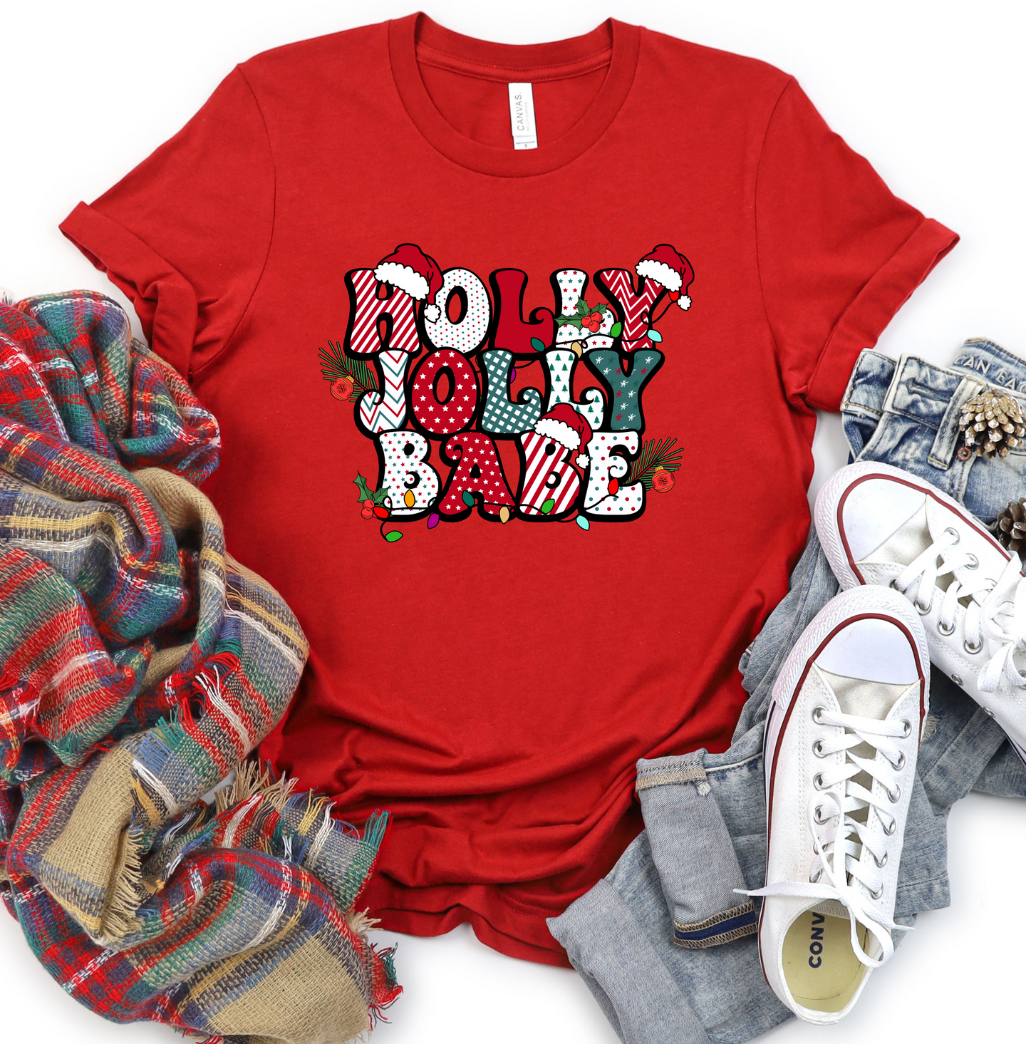 Holly Jolly Babe Graphic T-Shirt