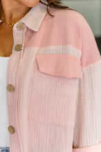 Load image into Gallery viewer, Hot &amp; Unbothered Full Front Button Down Shacket in Pink
