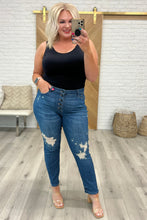 Load image into Gallery viewer, Colt High Rise Button Fly Distressed Boyfriend Jeans by Judy Blue
