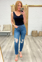 Load image into Gallery viewer, Colt High Rise Button Fly Distressed Boyfriend Jeans by Judy Blue
