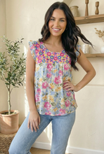 Load image into Gallery viewer, Sunny Meadows Sleeveless Blouse

