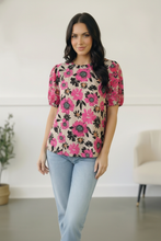 Load image into Gallery viewer, All Dressed Up with Nowhere to Go Floral Blouse
