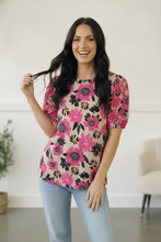 Load image into Gallery viewer, All Dressed Up with Nowhere to Go Floral Blouse
