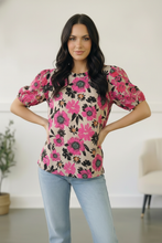 Load image into Gallery viewer, All Dressed Up with Nowhere to Go Floral Blouse
