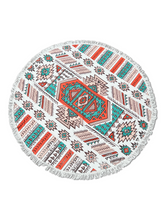 Load image into Gallery viewer, Circular Beach Towel - Aztec
