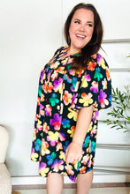 Load image into Gallery viewer, Look Adorable Ribbon Bow Tie Floral Babydoll Dress with Pockets
