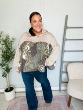 Load image into Gallery viewer, Take Your Sweet Time Animal Patchwork Hoodie
