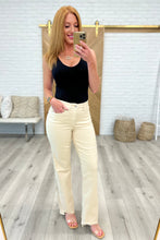 Load image into Gallery viewer, Alice High Rise Over Dyed 90&#39;s Straight Jeans in Light Khaki by Judy Blue
