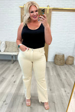 Load image into Gallery viewer, Alice High Rise Over Dyed 90&#39;s Straight Jeans in Light Khaki by Judy Blue
